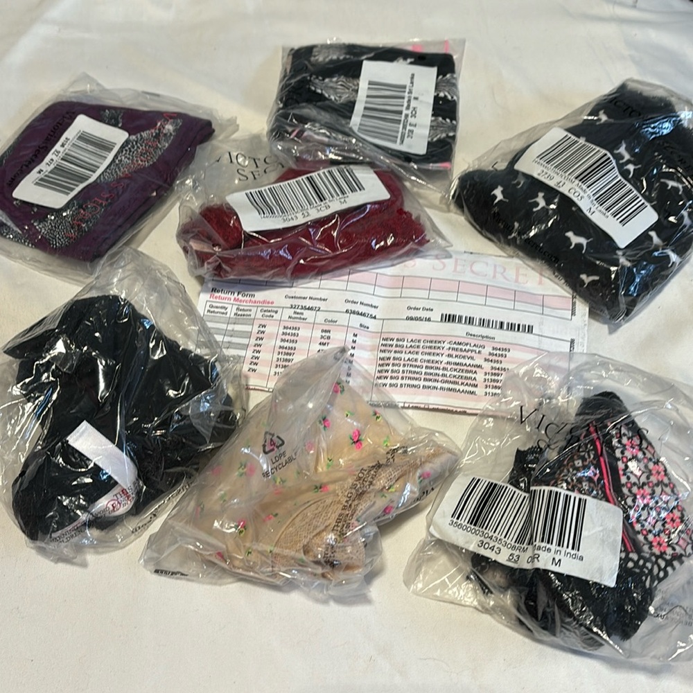 Victoria secret 11 different undies